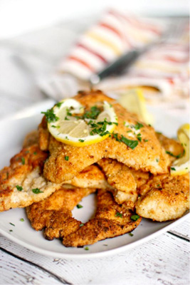 Crispy Matzo Lemon Chicken photo 4