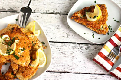 Crispy Matzo Lemon Chicken photo 1x