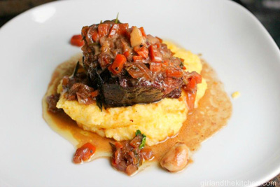 Parisienne Short Ribs with Creamy Polenta photo 1