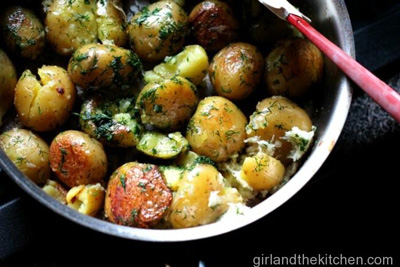 Garlic and Dill Pan-Roasted Taters photo 2