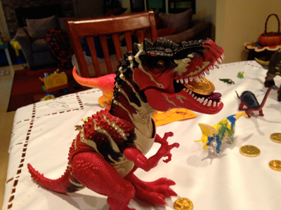 Dinosaur Chanukah photo 1