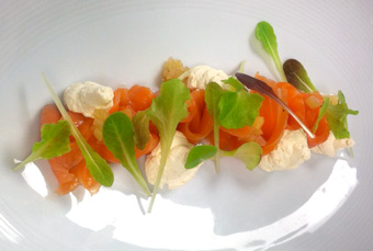 Smoked Salmon Crudo photo