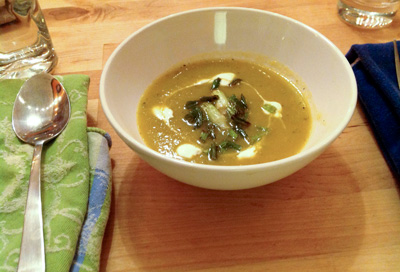 Chayote Soup with Spiced Pepitas photo 1