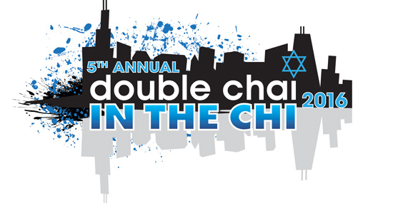 Double Chai in the Chi 2016 logo